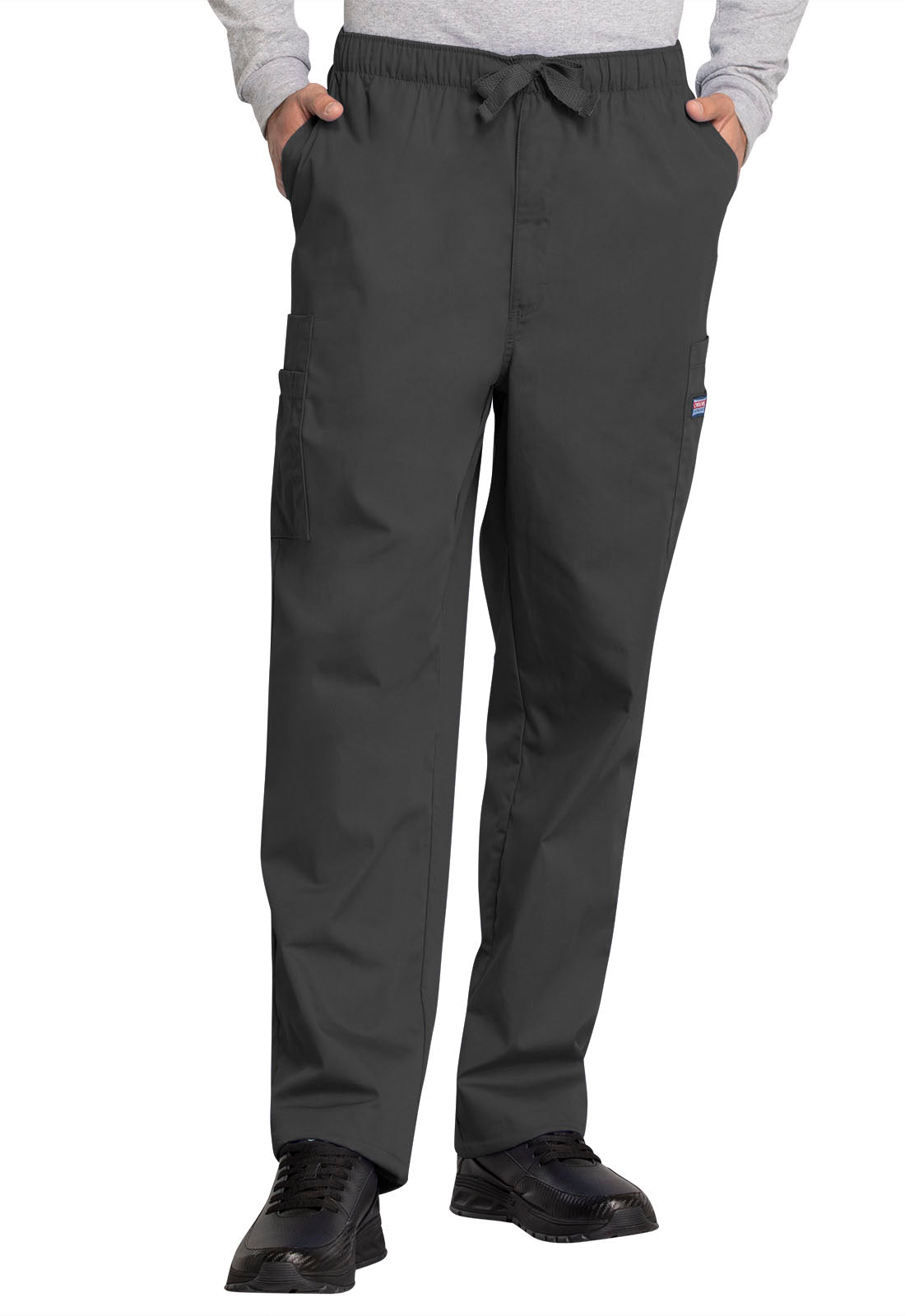 Men's Fly Front Cargo Pant - Pewter